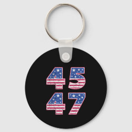 Donald Trump 45-47 Sleutelhanger