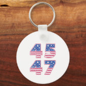 Donald Trump 45-47 Sleutelhanger (Voorkant)