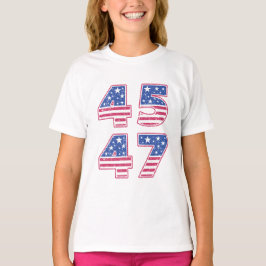 Donald Trump 45-47 T-shirt