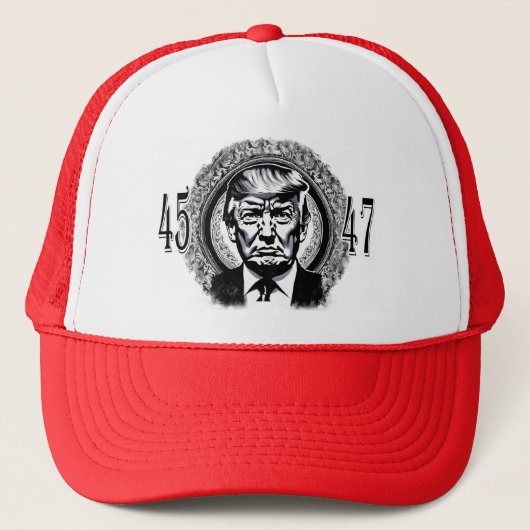 Donald Trump 45/47 Trucker Pet (Voorkant)