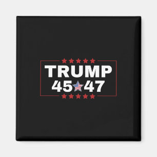 Donald Trump 45 47e T-shirt van het Amerikaanse Pr Magneet