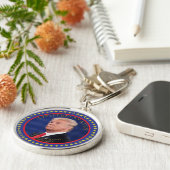 Donald Trump 45 President Sleutelhanger (Zijkant)