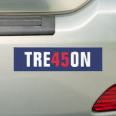 Donald Trump 45 Reden - Impeach the clown Bumpersticker (Op auto)