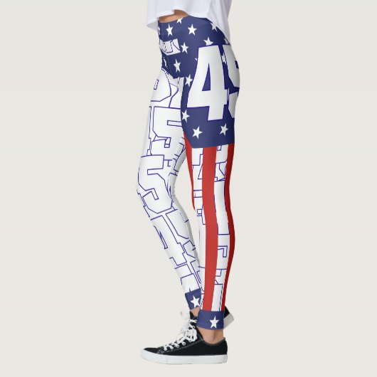 Donald Trump - 45 STRIPE Leggings (Links)