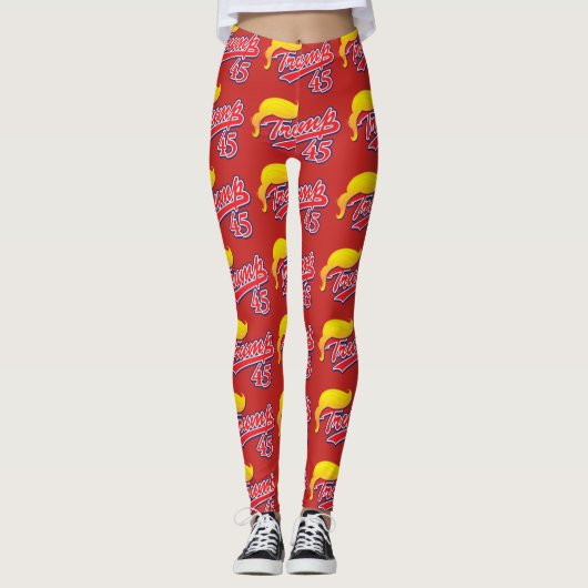 Donald Trump 45e President Leggings (Voorkant)