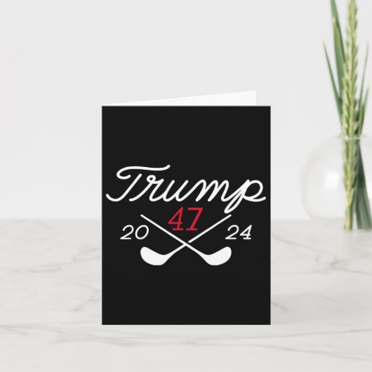 Donald Trump 47 2024 Kaart (Voorkant)