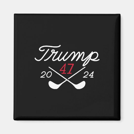 Donald Trump 47 2024 Magneet (Voorkant)