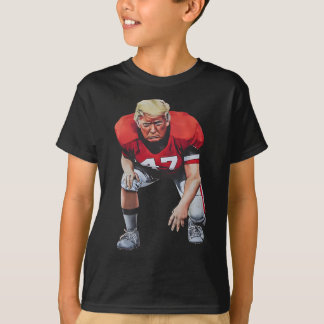 Donald Trump 47 Amerikaanse Voetbalspeler Grappig T-shirt