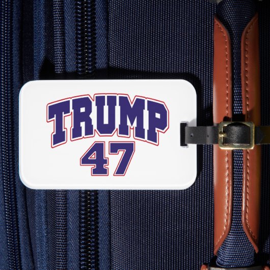 Donald Trump 47 Bagagelabel (Voorkant Insitu 4)