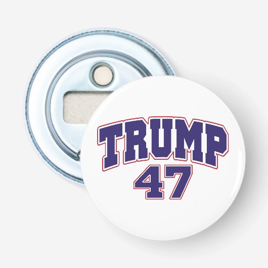 Donald Trump 47 Button Flesopener (Voorkant)