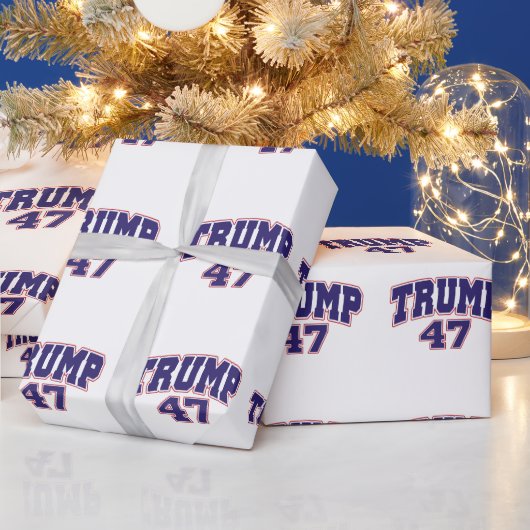 Donald Trump 47 Cadeaupapier (Feestdagen)