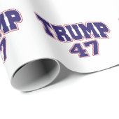 Donald Trump 47 Cadeaupapier (Rol Hoek)