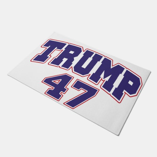 Donald Trump 47 Deurmat (Schuin)