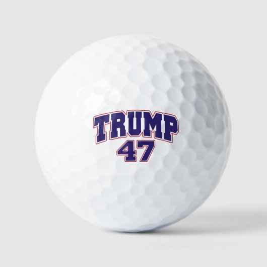 Donald Trump 47 Golfballen (Voorkant)