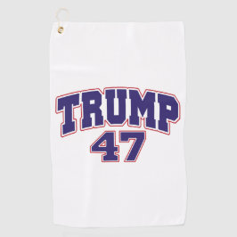 Donald Trump 47 Golfhanddoek