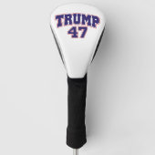 Donald Trump 47 Golfheadcover (Voorkant)