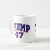 Donald Trump 47 Koffiemok (Voorkant links)