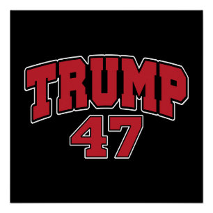 Donald Trump 47 Perfect Poster