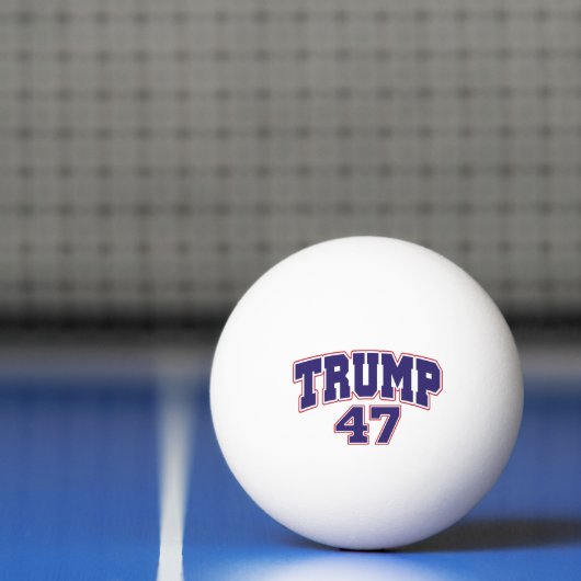 Donald Trump 47 Pingpongbal (Net)