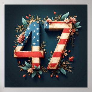 Donald Trump 47 Poster