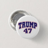 Donald Trump 47 Ronde Button 3,2 Cm (Voorkant /achterkant)