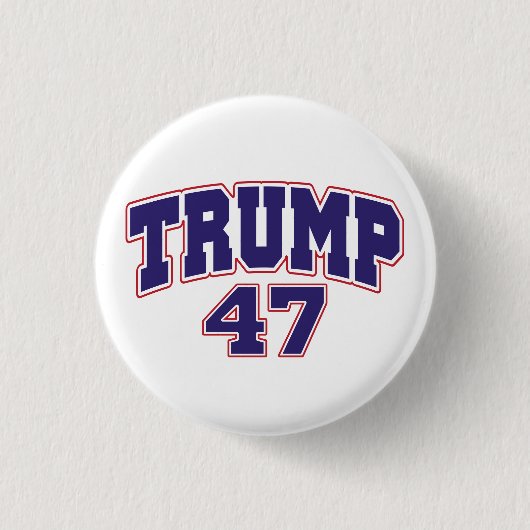 Donald Trump 47 Ronde Button 3,2 Cm (Voorkant)