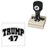 Donald Trump 47 Rubberstempel (Gestempeld)