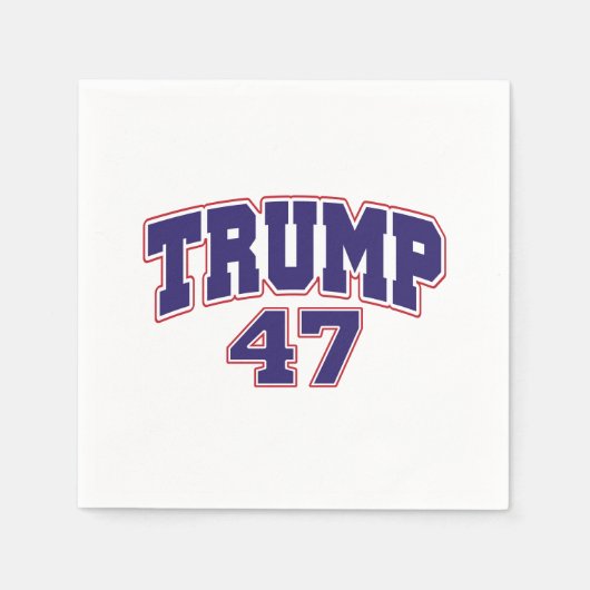 Donald Trump 47 Servet (Voorkant)