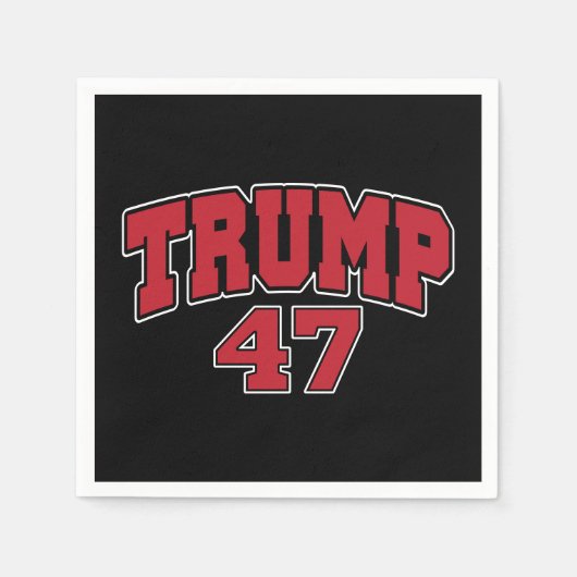 Donald Trump 47 Servet (Voorkant)
