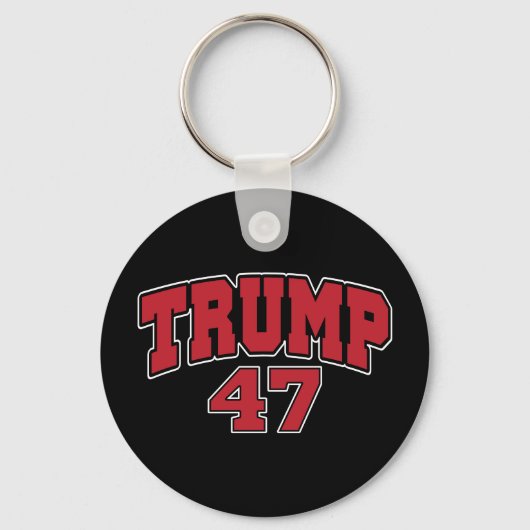 Donald Trump 47 Sleutelhanger (Voorkant)