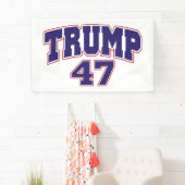 Donald Trump 47 Spandoek (Insitu)