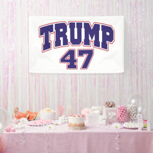 Donald Trump 47 Spandoek