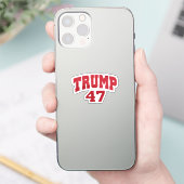 Donald Trump 47 Sticker (Telefoon)