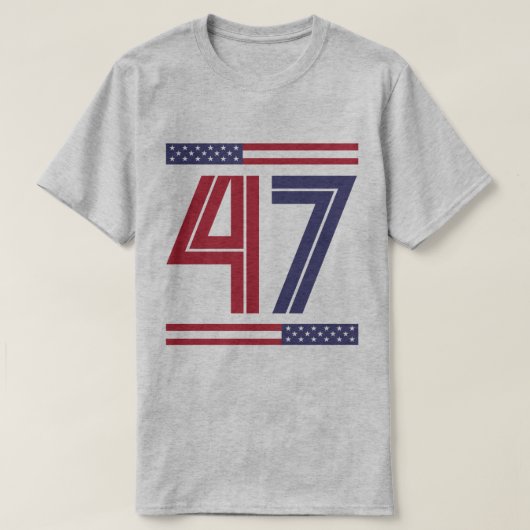 Donald Trump 47 T-shirt (Design voorkant)