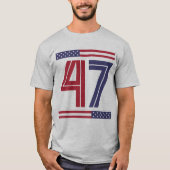 Donald Trump 47 T-shirt (Voorkant)