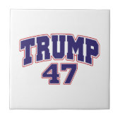 Donald Trump 47 Tegeltje (Voorkant)