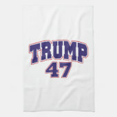 Donald Trump 47 Theedoek (Verticaal)
