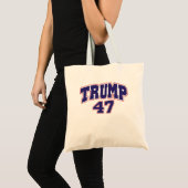 Donald Trump 47 Tote Bag (Voorkant (product))