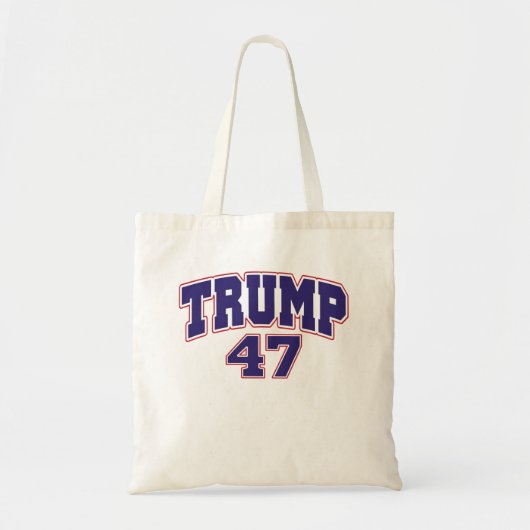 Donald Trump 47 Tote Bag (Voorkant)
