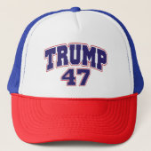 Donald Trump 47 Trucker Pet (Voorkant)