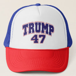 Donald Trump 47 Trucker Pet