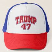 Donald Trump 47 Trucker Pet (Voorkant)