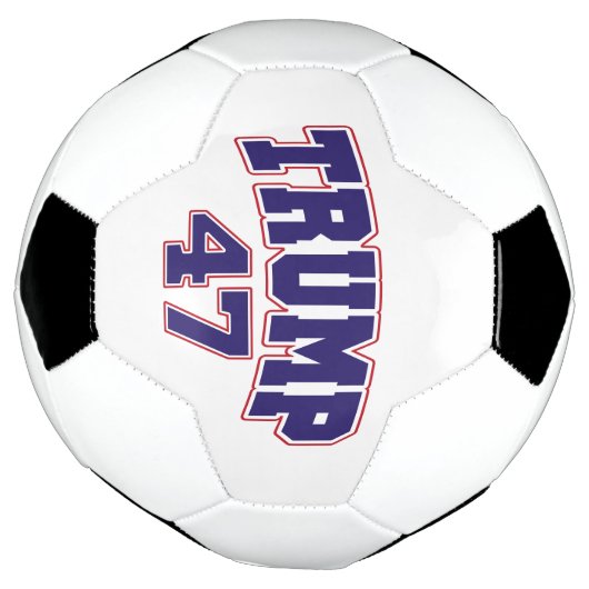 Donald Trump 47 Voetbal (Gedraaid)