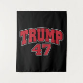 Donald Trump 47 Wandkleed (Voorkant)