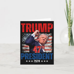 Donald Trump 47e President 2024 Inauguratie Trump Kaart