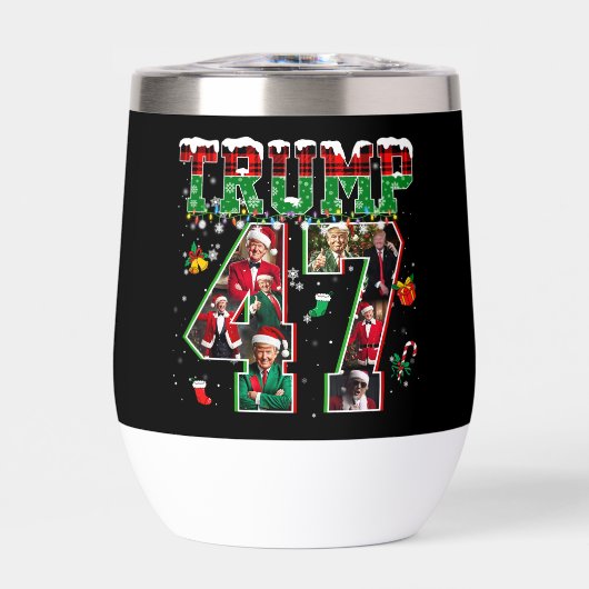 Donald Trump 47e President 2024 Kerstman (Voorkant)