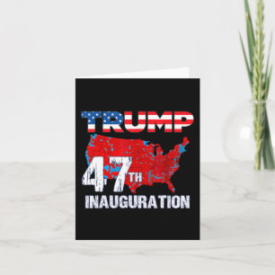 Donald Trump 47e President 2025 Inauguratie Vereni Kaart