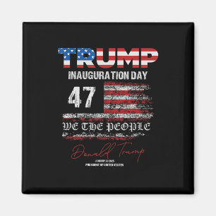 Donald Trump 47e President 2025 Inauguratie Vereni Magneet
