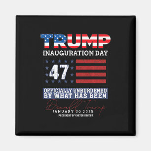 Donald Trump 47e President 2025 Inauguratie Vereni Magneet