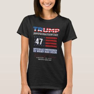 Donald Trump 47e President 2025 Inauguratie Vereni T-shirt